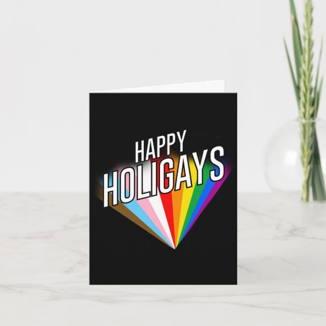 Happy Holigays Card (Front)