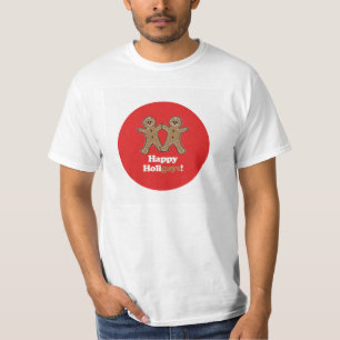 HAPPY HOLIGAYS (Gingerbread) T-Shirt