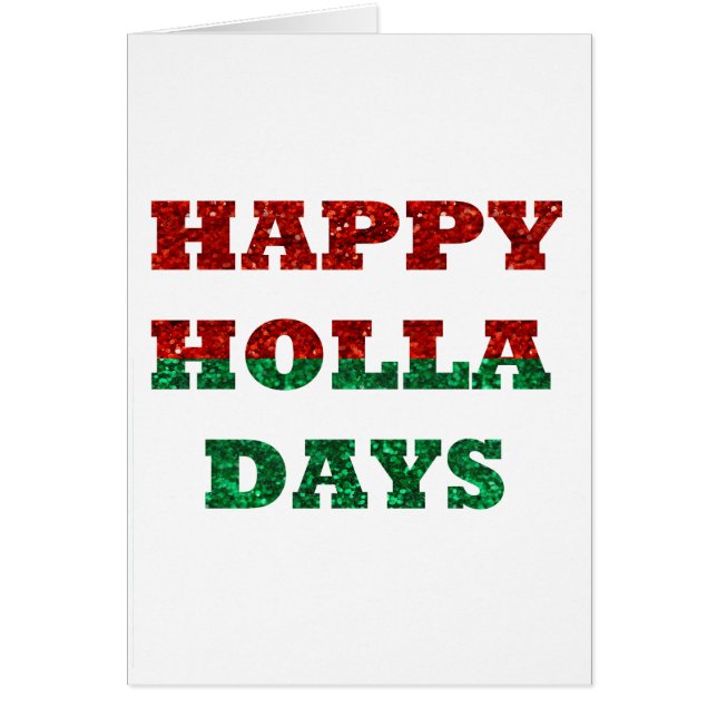 happy holla days (Front)