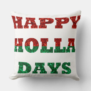 happy holla days cushion