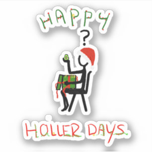 Happy Hollerdays 6 - avocado Christmas gift.