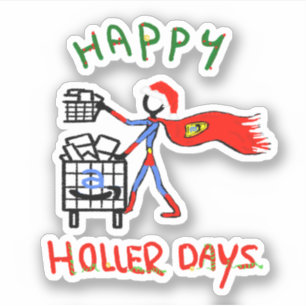 Happy Hollerdays 8 - Amazon employee.