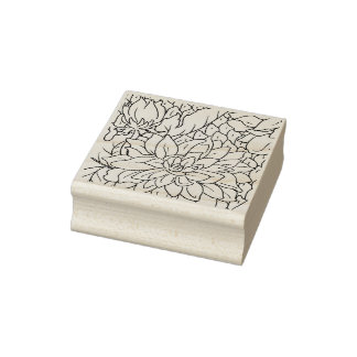 Happy Hollow Robin- Dahlia Rubber Stamp