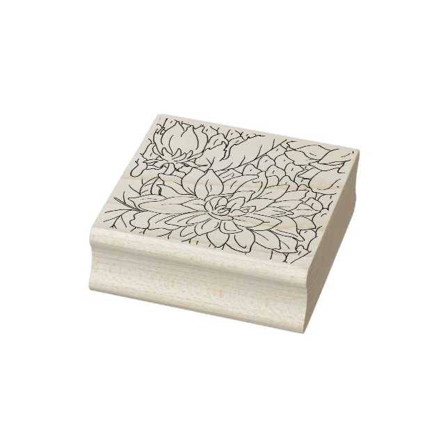 Happy Hollow Robin- Dahlia Rubber Stamp (Stamp)