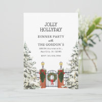 Happy holly jolly dinner party 