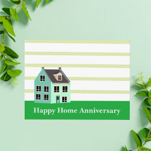 Happy Home Anniversary Realtor Postcard