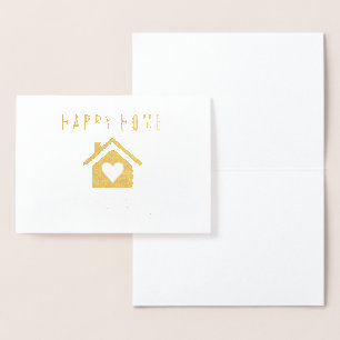 Happy Home Anniversary Realty Foil Card