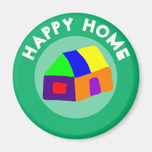 HAPPY HOME MAGNET