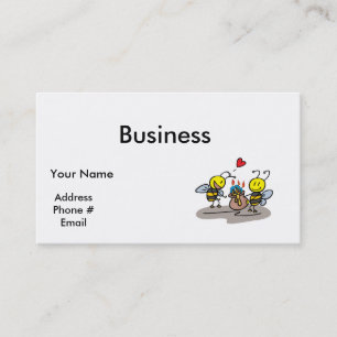 happy honeybees business card