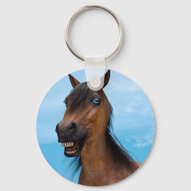 Happy Horse Key Ring (Front)