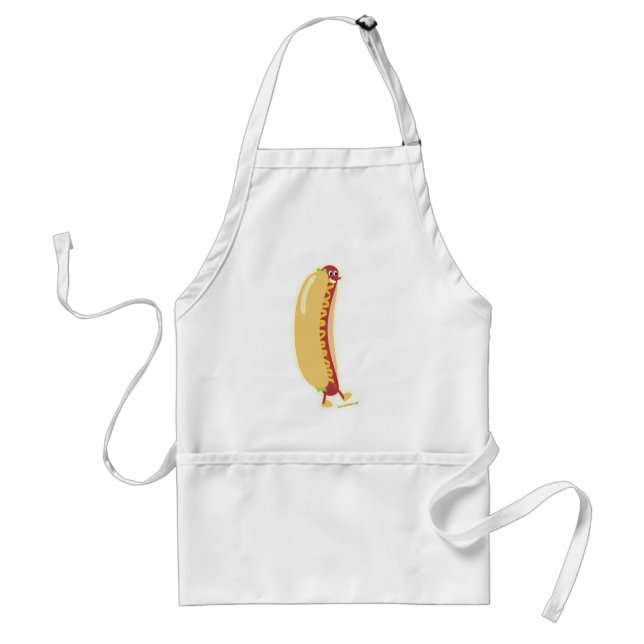 Happy Hot Dog Standard Apron (Front)