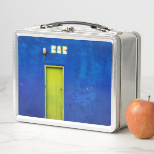 Happy hours metal lunch box