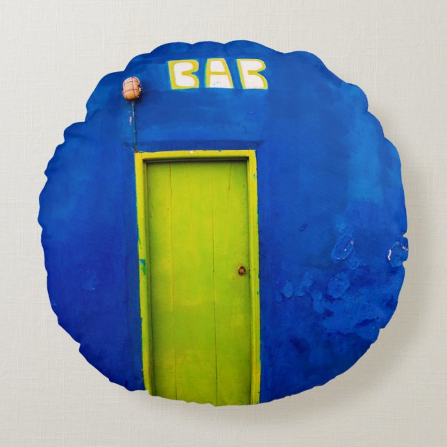 Happy hours round cushion (Front)