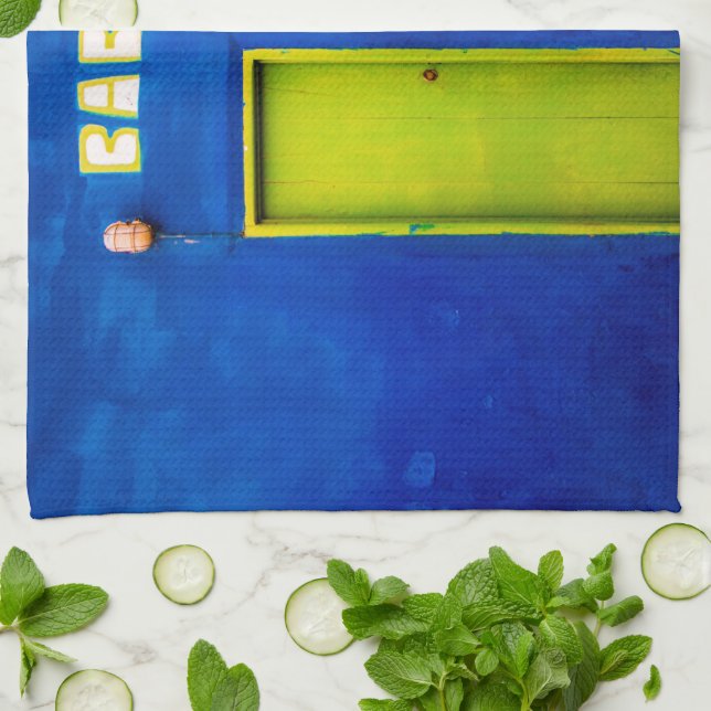 Happy hours tea towel (Folded)