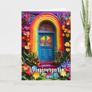 Happy house anniversary housiversary referral card