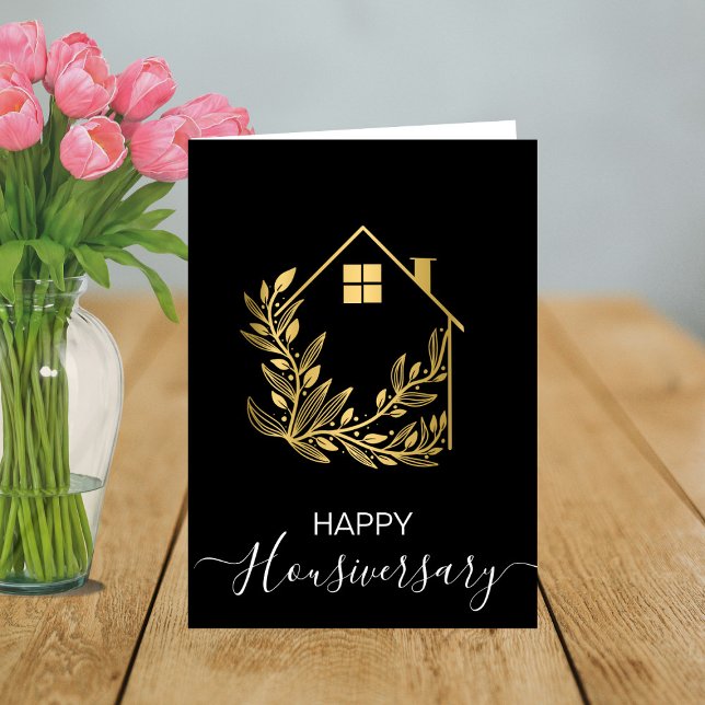 Happy house anniversary housiversary referral card (Creator Uploaded)