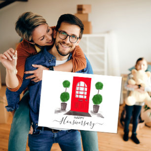 Happy house anniversary housiversary referral card