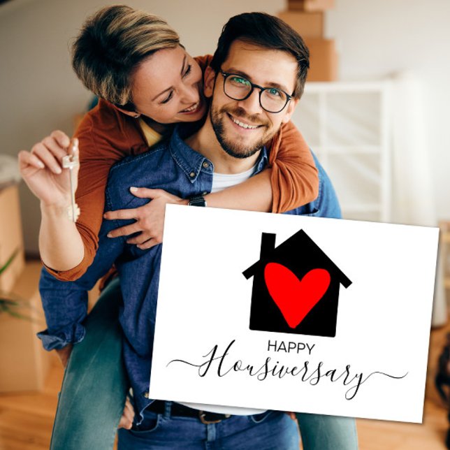 Happy house anniversary housiversary referral card (Creator Uploaded)