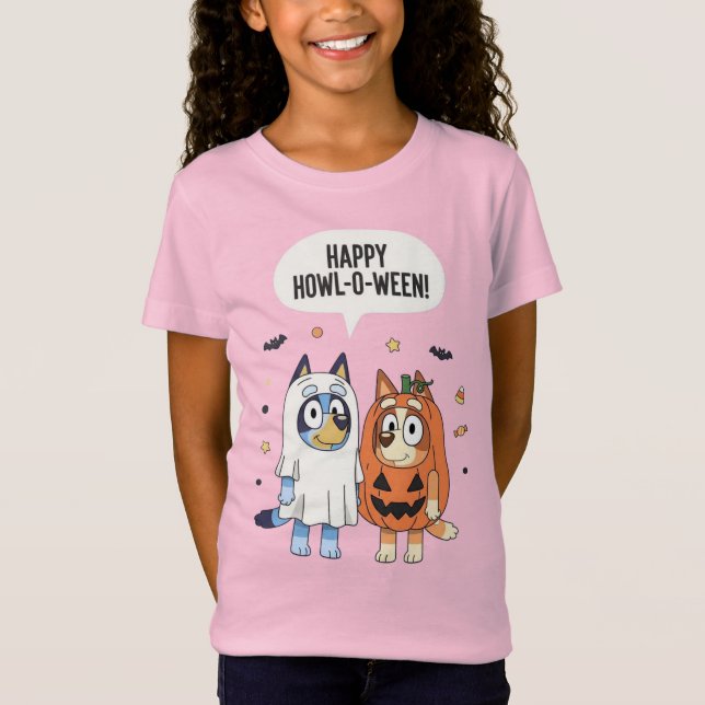 Happy Howl-o-ween Bluey Tee (Front)