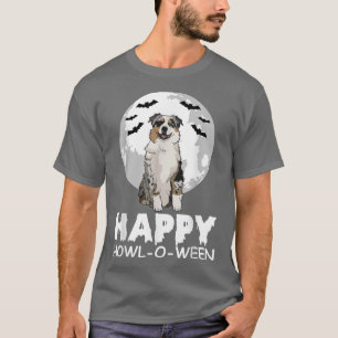 Happy Howl-o-ween Lazy Halloween Costume Cute Dog T-Shirt