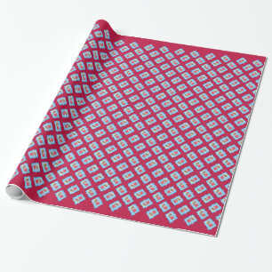 Happy Howliday Boston Terrier Wrapping Paper