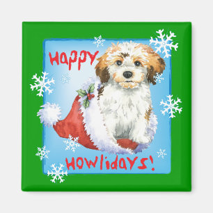 Happy Howliday Havanese Magnet