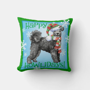 Happy Howliday Pumi Cushion