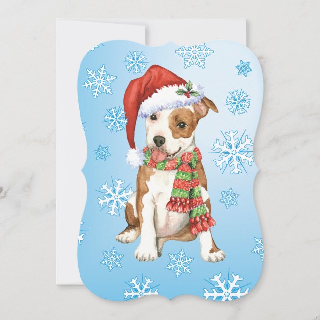 Happy Howlidays Am Staff Holiday Card (Front)