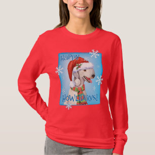 Happy Howlidays Bedlington Terrier T-Shirt