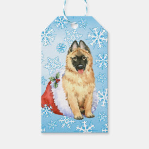 Happy Howlidays Belgian Tervuren Gift Tags