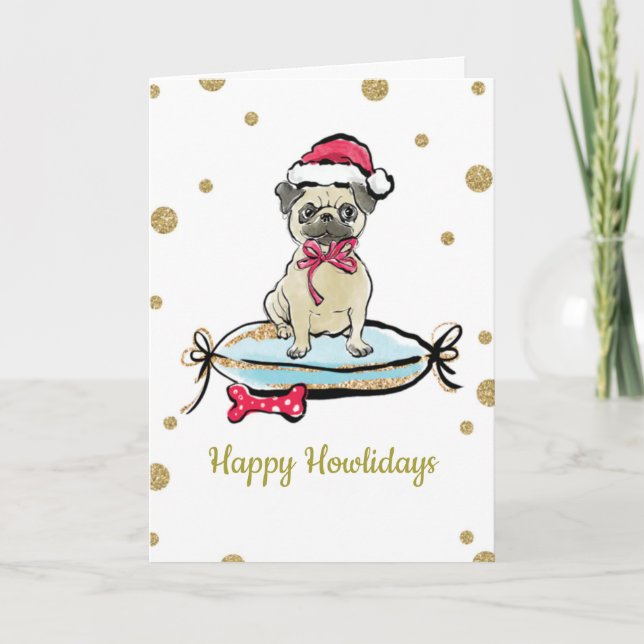 Happy Howlidays Card (Front)