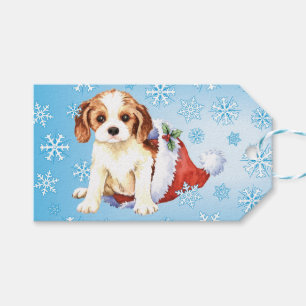 Happy Howlidays Cavalier Gift Tags