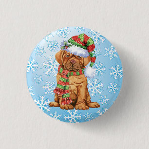 Happy Howlidays Dogue 3 Cm Round Badge