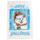 Happy Howlidays Eskimo Dog