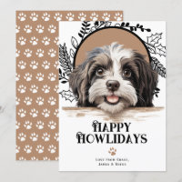 Happy Howlidays Havanese Dog Christmas