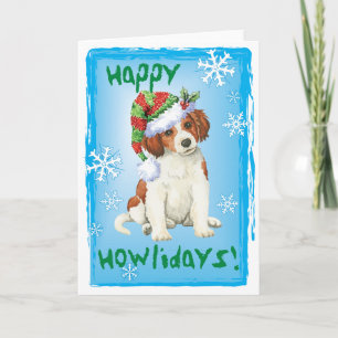 Happy Howlidays Kooikerhondje Holiday Card