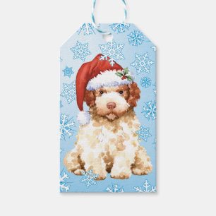 Happy Howlidays Lagotto Romagnolo Gift Tags