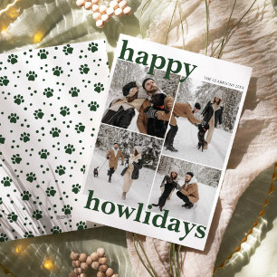 Happy Howlidays Modern Pet Holiday
