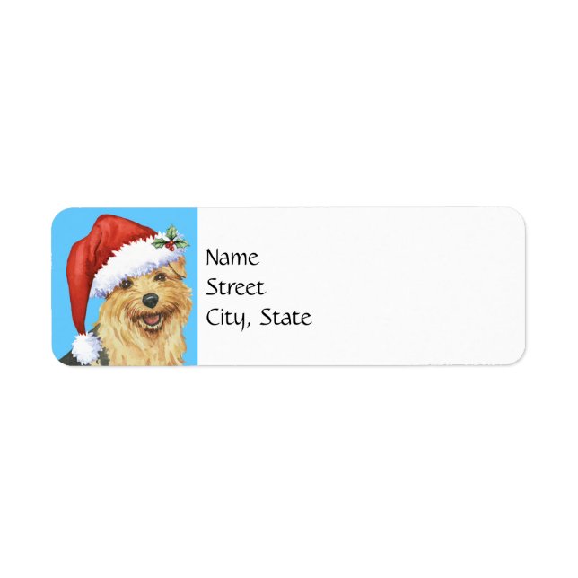 Happy Howlidays Norfolk Terrier (Front)