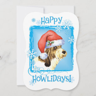 Happy Howlidays PBGV Holiday Card