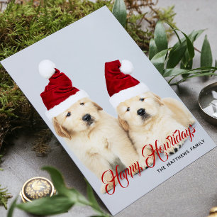 Happy Howlidays Pet Dog Holiday Photo   Christmas