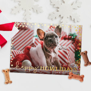 Happy Howlidays Pet Lover Gold