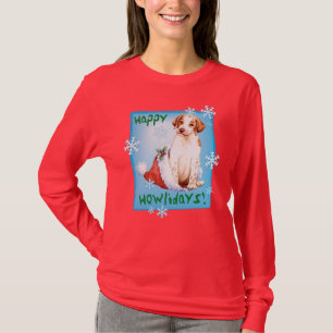 Happy Howlidays Pointer T-Shirt