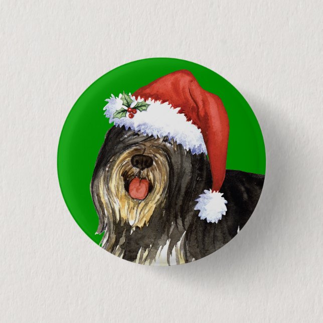Happy Howlidays PON 3 Cm Round Badge (Front)