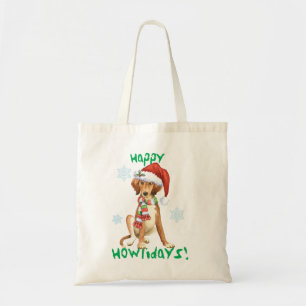Happy Howlidays Saluki Tote Bag