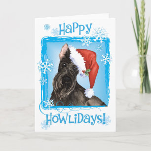 Happy Howlidays Scottish Terrier Holiday Card