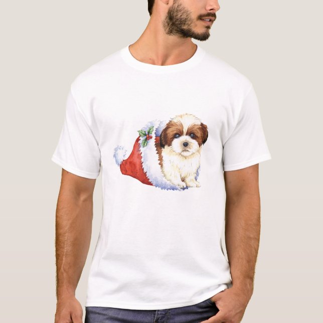 Happy Howlidays Shih Tzu T-Shirt (Front)