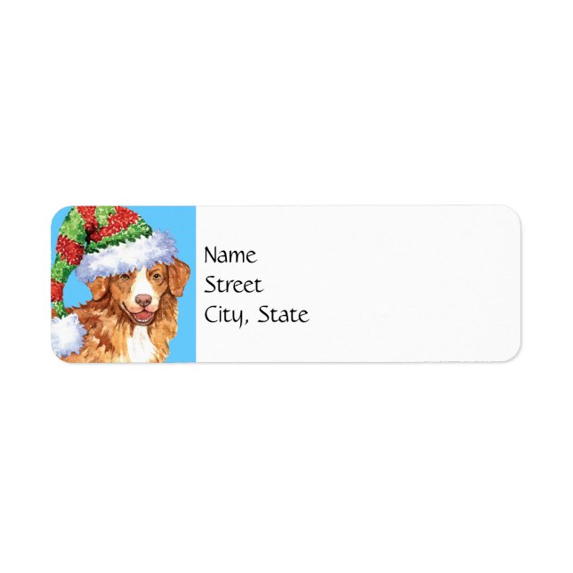Happy Howlidays Toller (Front)