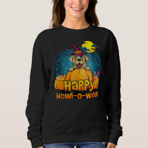 Happy Howloween Labrador Retriever Dog Halloween H Sweatshirt