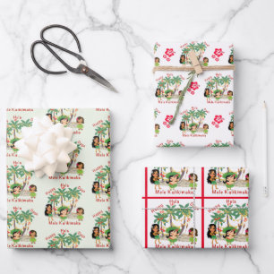 Happy Hula Days Wrapping Paper Sheets